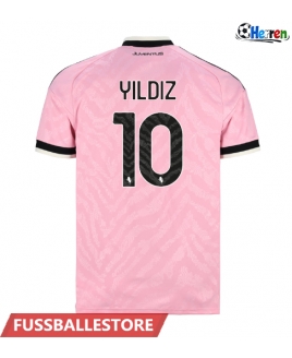 Günstige Juventus Kenan Yildiz #10 Auswärtstrikot 2026-27 Kurzarm